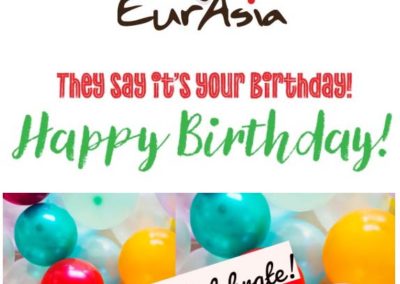 Eurasia Fusion Sushi Email Marketing